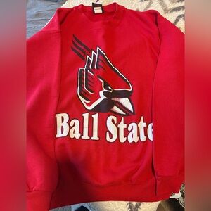 Red Ball State Women's Sweater